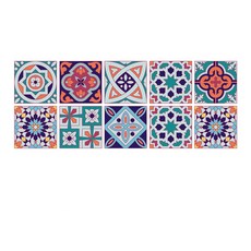 P31 歐式磁磚壁貼貼紙 10入, 04