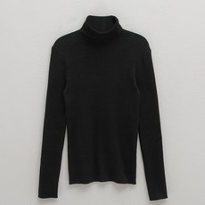 아틀리에나인 여성용 에센셜 리안 터틀 넥 니트 T-6979