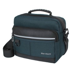 BLUEMOUNT 生活防水 登山 休閒 斜背包 CPZ85089YJ, 海軍藍