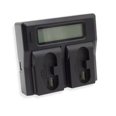 CUBEMOA Canon LP-E19 E4 相容雙槽快速充電器, CU-C170, 1個