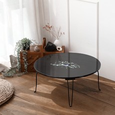 Story Furniture 韓國製造 E0 螺鈿藝術圓桌 600, 青鳥