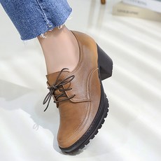 GISSE JShoe 手工皮革繩飾短靴牛津鞋 6cm