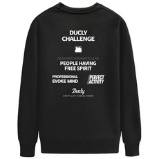 DUCLY 大尺碼大學T DUC-703