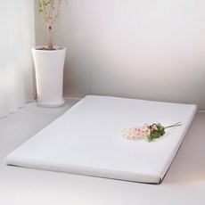 Airgel 氣凝膠記憶泡棉7公分床墊上墊, 7cm, 白色