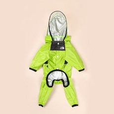 Ahope 寵物全身防風外套, 02 綠色