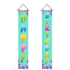 스타 해피 벌스 데이 장식 배너, TYPE 11