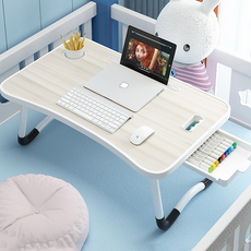 Lumion多功能折疊式床上托盤, 白色