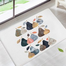 置中北歐幾何簡約玄關廚房地墊, 20
