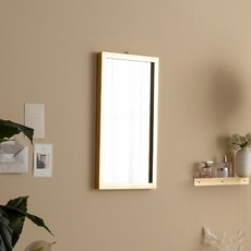 SAMICK FURNITURE Orchard 壁掛式長方形鏡 小型, 金色