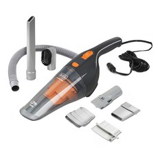 BLACK&DECKER 百工 濕乾兩用有線車用吸塵器, WD1210AV