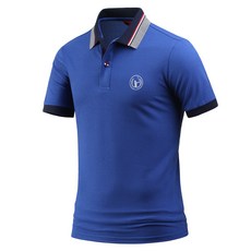 DAKUANG 男士 Redditgo PK 短袖刺繡翻領T恤 E04JKA_JC3851