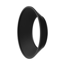 티티아티산 원형 렌즈 후드 43mm 블랙, 1개