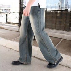 보이투맨 남성용 더티워싱 버뮤다핏 청바지 ND61