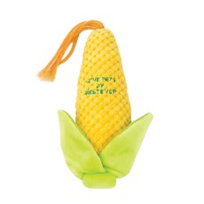 Bestever 沙沙作響啾啾聲玉米狗狗玩具, 混合顏色, 1個
