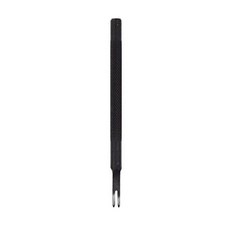 가죽고수 다이아형 치즐 4mm G0036 2날, 블랙, 1개