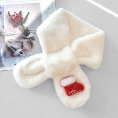 woojooi 兒童心動款毛絨圍巾