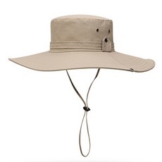 His Plan 男用戶外登山帽, 米色