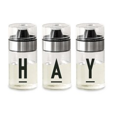 Reborn.J HAY 字母玻璃油瓶, 3個, 250ml