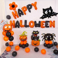 WOW PARTY KOREA 萬聖節氣球裝飾 11, 混色, 1套