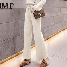 LUNA GIRL 女款More鬆緊帶針織褲