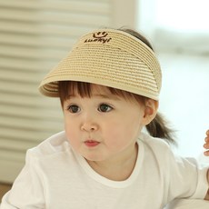 우주아이 아동용 베이비럭키 썬캡모자