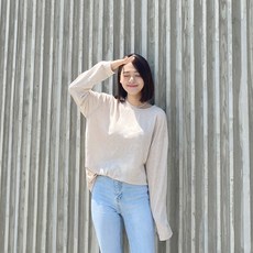 女款夏季竹節棉長袖T恤