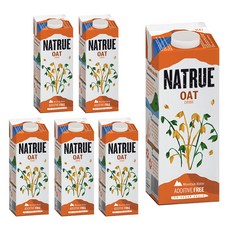 NATRUE 오트 드링크, 1L, 6개