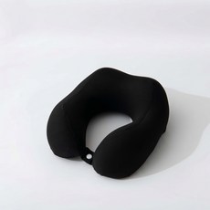 알럽홈 비행기 수면 베개 L264-407, 블랙