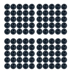 소프트 대용량 말랑 낚시구슬 8mm, 검정, 100개
