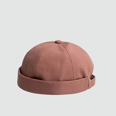더플로우커머스 심플 무지 단색 와치캡