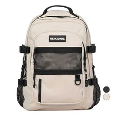 NEIKIDNIS 男女通用 Absolute 後背包, 淺米色