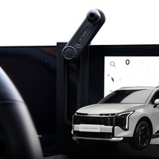 JUPAZIP The New Sportage NQ5 車用儀表板螢幕手機支架, 黑色, 1個