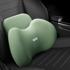 Ez2mk 퍼펙트케어 사계절 차량용 등쿠션 MS-660, 그린, 1개
