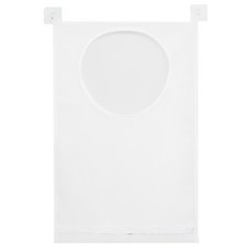 마켓에이 벽걸이 망사 욕실수납, 화이트, 1개