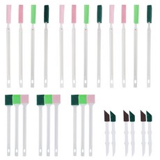 OON 清潔刷棒組 A款 12入+B款 9入+C款 6入, 混色, 1套