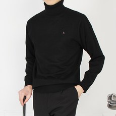 남성용 DW 니트 긴목 티셔츠