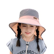 KIZTREE 兒童出遊野餐遮陽帽 遮陽板帽 MZ-115