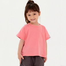 베지터블테이블 키즈 통기성 댕댕 하프 슬리브 티셔츠