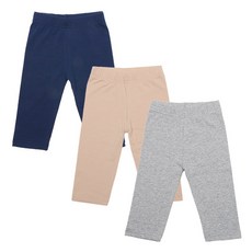 RAINBOW KIDS 兒童素色7分褲 3入