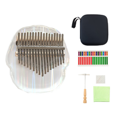 TUCO.B 水晶全息清脆聲卡林巴琴 + 專用琴盒, 小狗, 1個