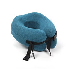 玩樂生活記憶棉旅行用頸枕, 藍色