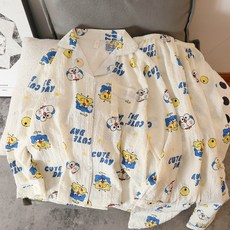 Elsso 女款高級棉紗柔軟睡衣上下套裝