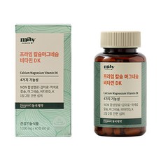 Mayalways 鈣鎂維他命D&K錠 60g, 60顆, 1罐