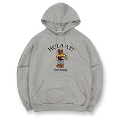 OTD 小熊印花連帽長袖T恤