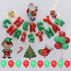 P&B Unity 聖誕燈光氣球組, 混色, 1套