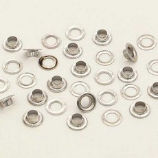 KOHAS ID 9號雞眼扣, 40個, 銀色