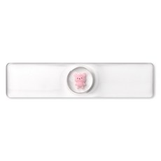 쿠슝 꾹꾹이 키보드 손목 받침대 M WRCSCP-02, 핑크 곰, 1개