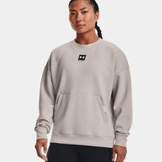 UNDER ARMOUR 安德瑪 女款 UA Summit 針織寬鬆圓領大學T 1374118