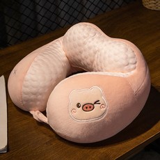 아이앤지마켓 목베개, 핑크돼지