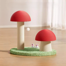 소울리치 신나는 버섯 캣타워 40 x 29 x 35 cm, 스타일2 밑둥이 있는 버섯2개, 1개